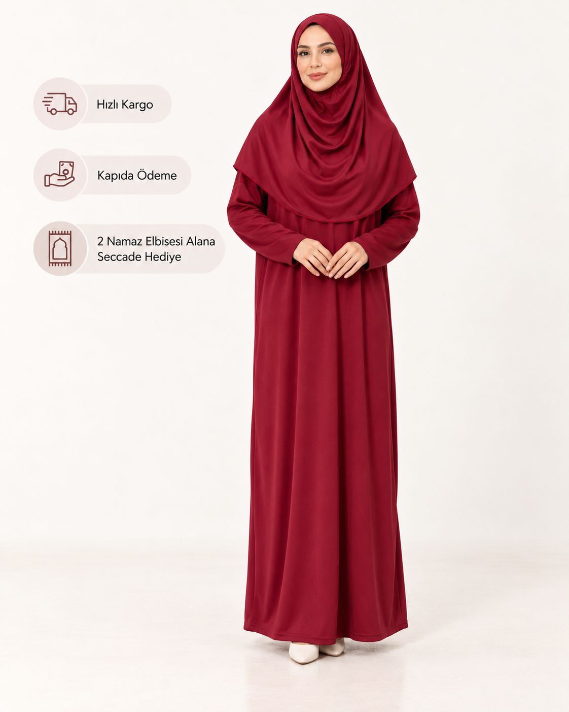 2'li Namaz Elbisesi Seti